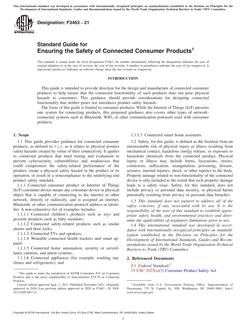 ASTM F3463 ASTM F3463