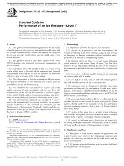 ASTM F1783 ASTM F1783