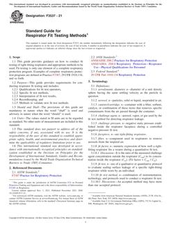 ASTM F3537 ASTM F3537