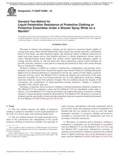 ASTM F1359/F1359M ASTM F1359/F1359M