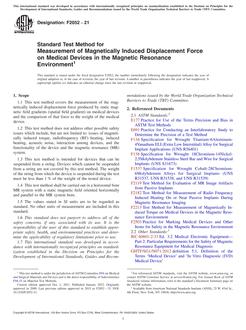 ASTM F2052 ASTM F2052