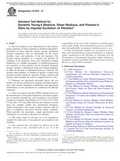 ASTM E1876-21 ASTM E1876-21