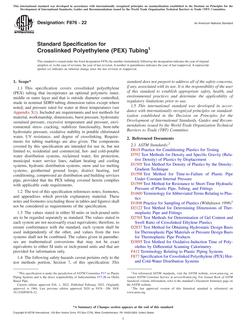 ASTM F876-22 ASTM F876-22