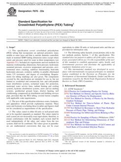 ASTM F876-22a ASTM F876-22a