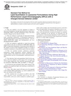 ASTM E3297 ASTM E3297