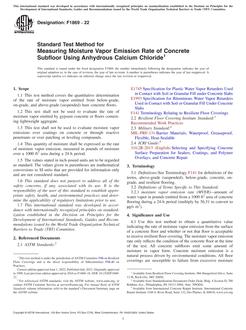 ASTM F1869 ASTM F1869