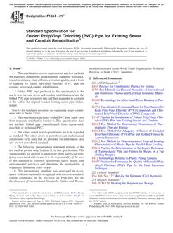 ASTM F1504 ASTM F1504