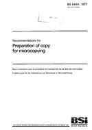 BS 5444:1977 BS 5444:1977