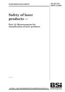 BS PD IEC/TR 60825-13:2006 BS PD IEC/TR 60825-13:2006