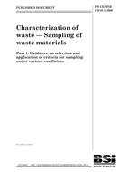 BS PD CEN/TR 15310-1 BS PD CEN/TR 15310-1