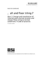 BS 5385-3:2007 BS 5385-3:2007