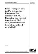 BS PD CEN/TR 15762 BS PD CEN/TR 15762