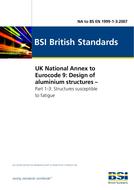 BS NA TO EN 1999-1-3:2007 BS NA TO EN 1999-1-3:2007