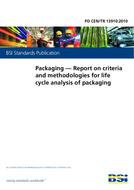 BS PD CEN/TR 13910 BS PD CEN/TR 13910