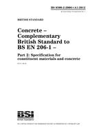 BS 8500-2:2006+A1:2012 BS 8500-2:2006+A1:2012