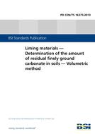 BS PD CEN/TS 16375 BS PD CEN/TS 16375