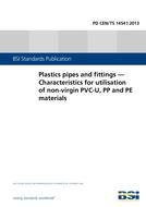 BS PD CEN/TS 14541 BS PD CEN/TS 14541