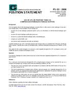 CGA PS-33 (R2020) CGA PS-33 (R2020)