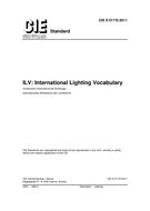 CIE S 017/E:2011 CIE S 017/E:2011