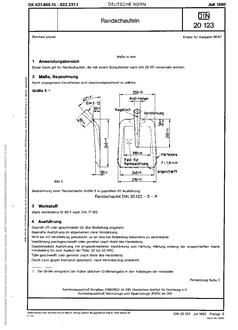 DIN 20123 DIN 20123