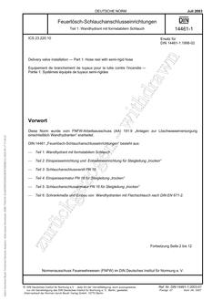 DIN 14461-1 DIN 14461-1