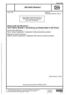 DIN 33402-2 Supplement 1 DIN 33402-2 Supplement 1