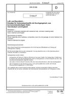 DIN 65306 - DRAFT