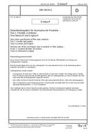 DIN 58143-2 – DRAFT DIN 58143-2 - DRAFT