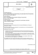 DIN 13200-1 - DRAFT