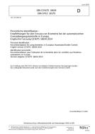 DIN CEN/TS 16634 DIN CEN/TS 16634
