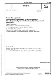 DIN 28000-4 DIN 28000-4