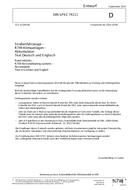 DIN SPEC 74111 – DRAFT DIN SPEC 74111 - DRAFT