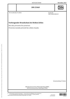 DIN 25460