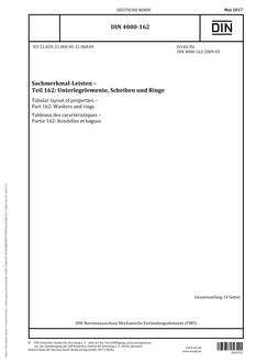 DIN 4000-162 DIN 4000-162