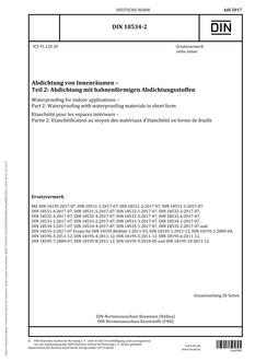 DIN 18534-2 DIN 18534-2