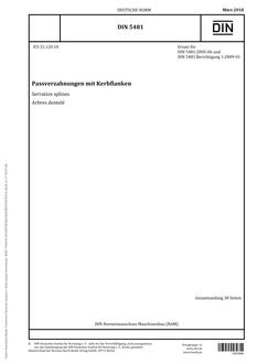 DIN 5481 DIN 5481