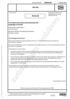 DIN 906 – DRAFT DIN 906 - DRAFT