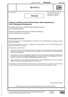 DIN 18017-3 – DRAFT DIN 18017-3 - DRAFT