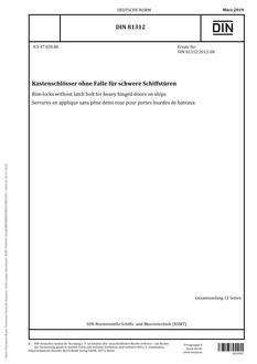 DIN 81312 DIN 81312