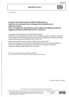 DIN SPEC 91391-1 DIN SPEC 91391-1