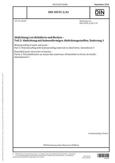 DIN 18535-2/A1