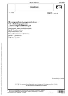 DIN 45669-1 DIN 45669-1