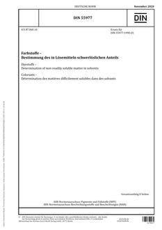 DIN 55977 DIN 55977