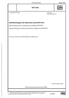 DIN 3606 DIN 3606