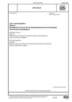 DIN 65430 DIN 65430
