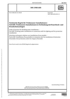 DIN 1988-600 DIN 1988-600