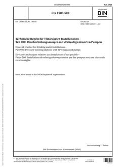 DIN 1988-500 DIN 1988-500