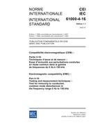 IEC 61000-4-16 Ed. 1.1 b:2002