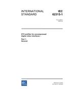IEC 62315-1 Ed. 1.0 en:2003 IEC 62315-1 Ed. 1.0 en:2003
