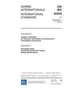 IEC 62035 Amd.1 Ed. 1.0 b:2003